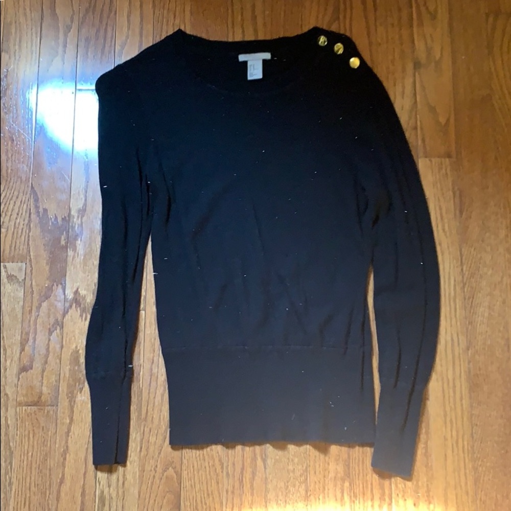 Black sweater